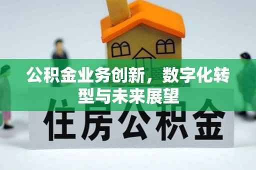 昂仁公积金业务创新，数字化转型与未来展望